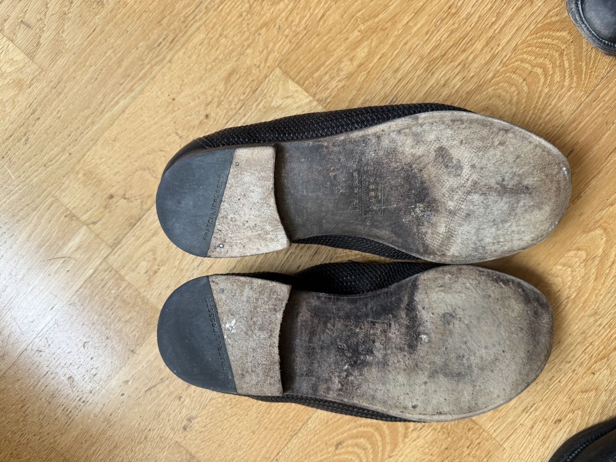 Fratelli Rossetti Scarpe da uomo: Loafers Franceschetti Black Leather Size 40 Used – Usato da Zürich venduto da kuengka