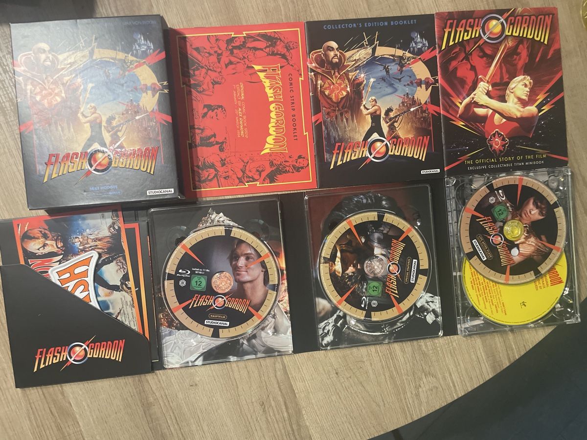 Tutti i DVDs: Flash Gordon (1980, Special Edition) BluRay – Usato da Hagendorn venduto da masterchieff 2