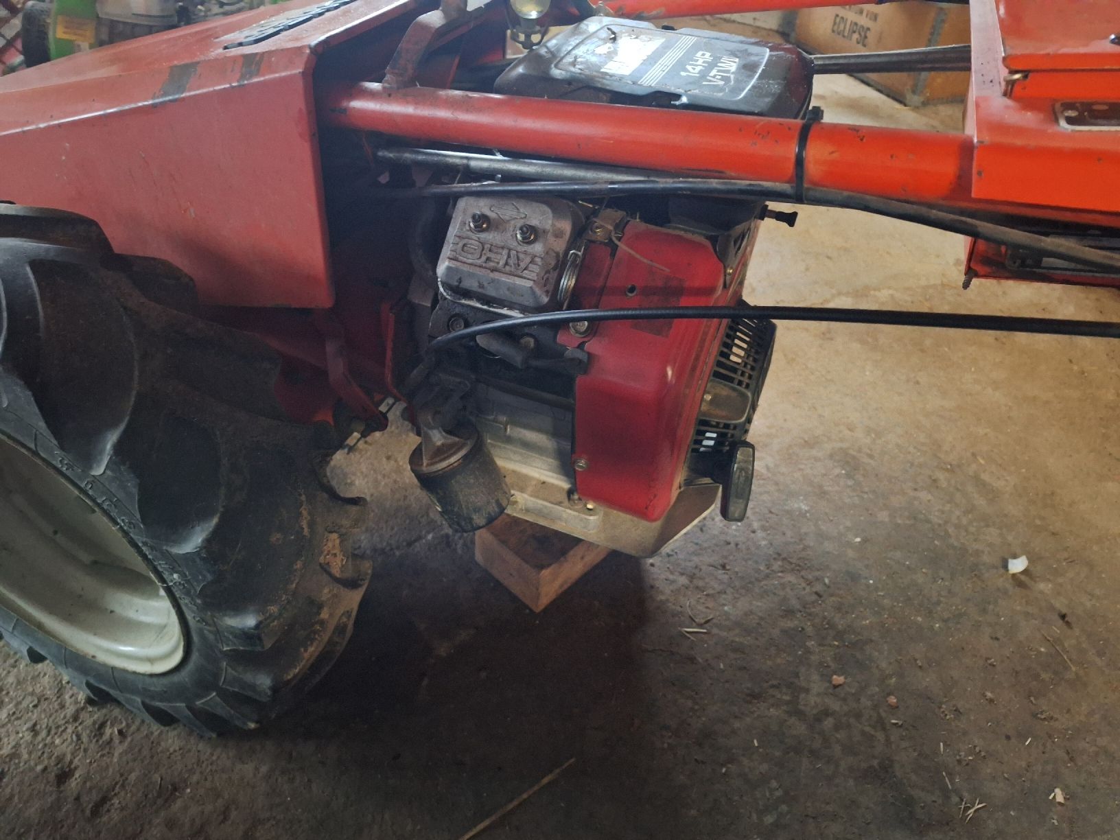 Bucher Tutte le macchine: Motormäher Bucher M 500 – Difettoso da Eptingen venduto da Bobbl1 2