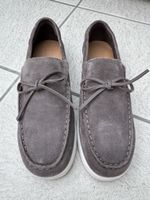 ZARA Loafers Grey Suede 