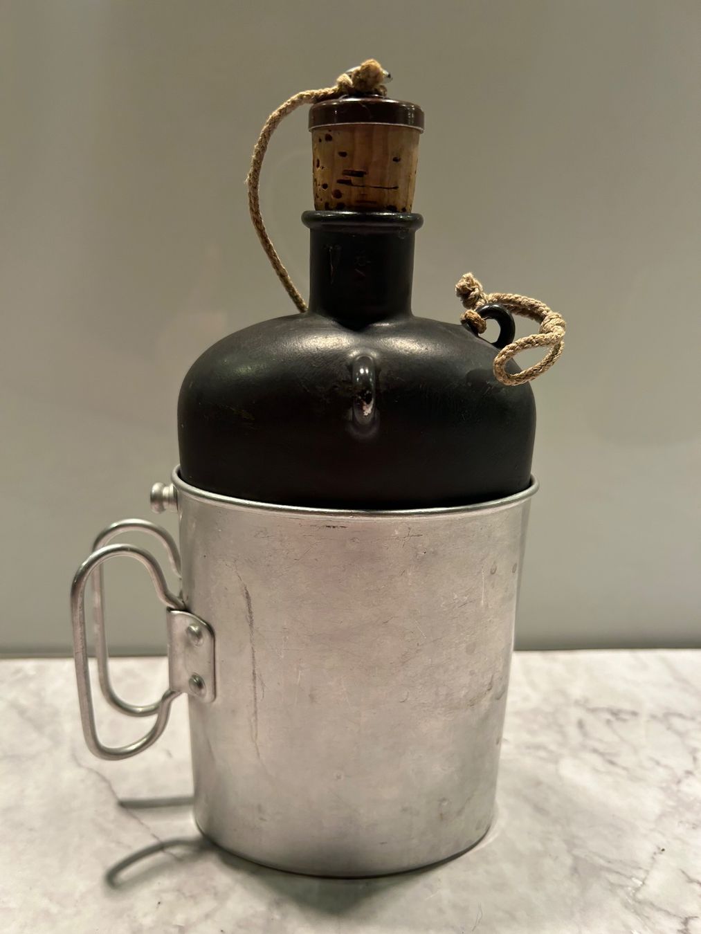Schweizer Armee Ausrüstung & Ersatzteile: Antike Feldflasche Schweizer Militär – Gebraucht aus Basel von toy_t8bb 1