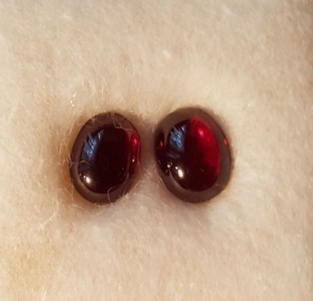 Pierres précieuses: Granat Rodolite Paar 5.43ct REDUZIERT – Neuf avec emballage d'origine à zuerich par Jewlsdesign 1