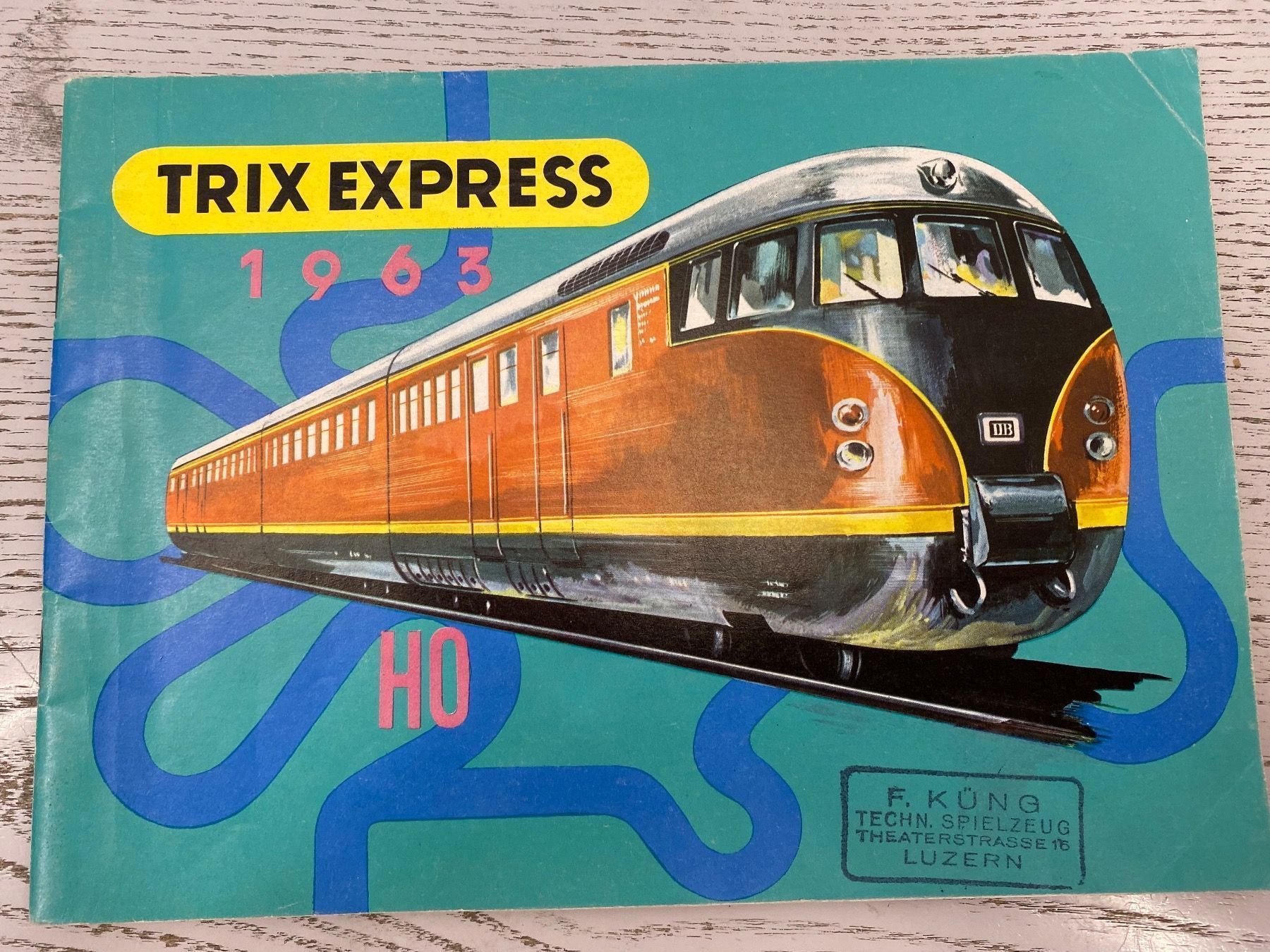 Trix Modellini di ferrovie: Trix Express Katalog 1963 – Usato da Lupsingen venduto da New-Haven