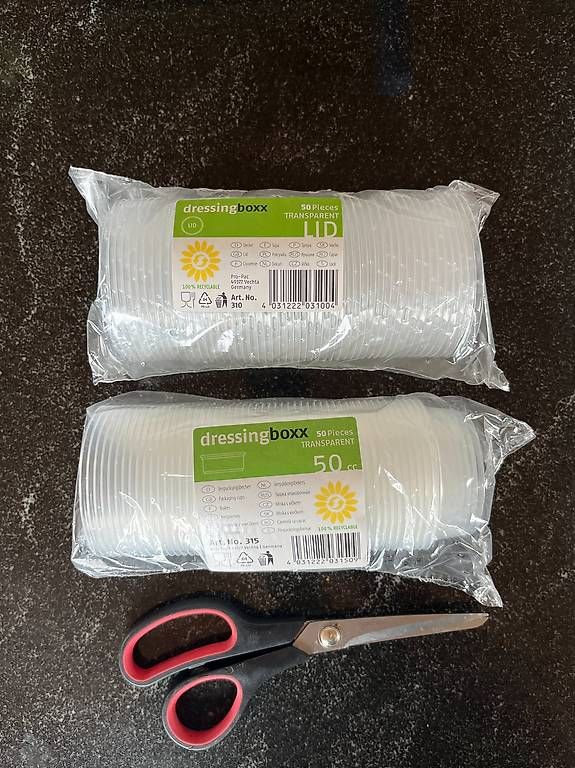 Contenitori & Simili: Disposable Containers for Dressing,100% Recyclable, 50 ml – Usato da Rütihof venduto da SwissEritageAndMore 4