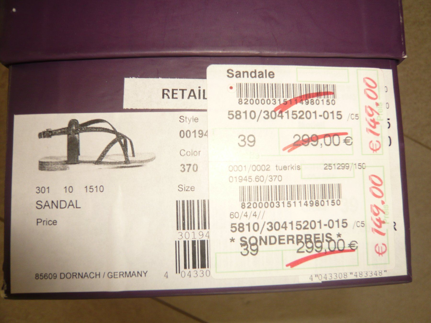 Scarpe da donna: Sandale (39) Marke Laurél – Usato da Zizers venduto da cruze 4