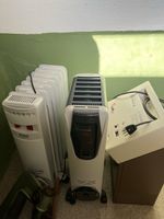 Zwei Heizradiatoren und Oxymat
