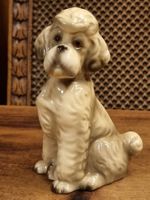 Vintage Porzellanfigur Pudel – Hundefigur 13 cm