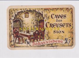 Etikette für Wein - Johannisberg /bd