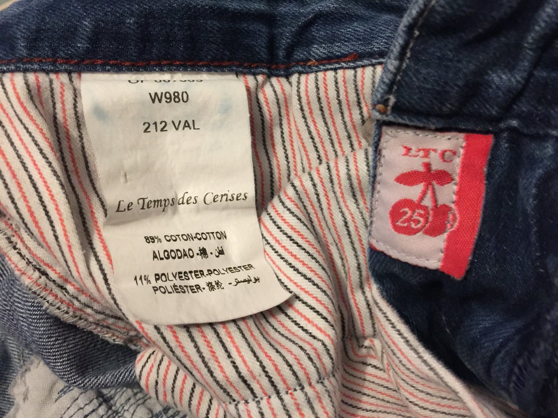 Le Temps Des Cerises Jeans: Jeans LE TEMPS DES CERISES taille 25 – Usato da Cossonay-ville venduto da Super-Price-Quality 6
