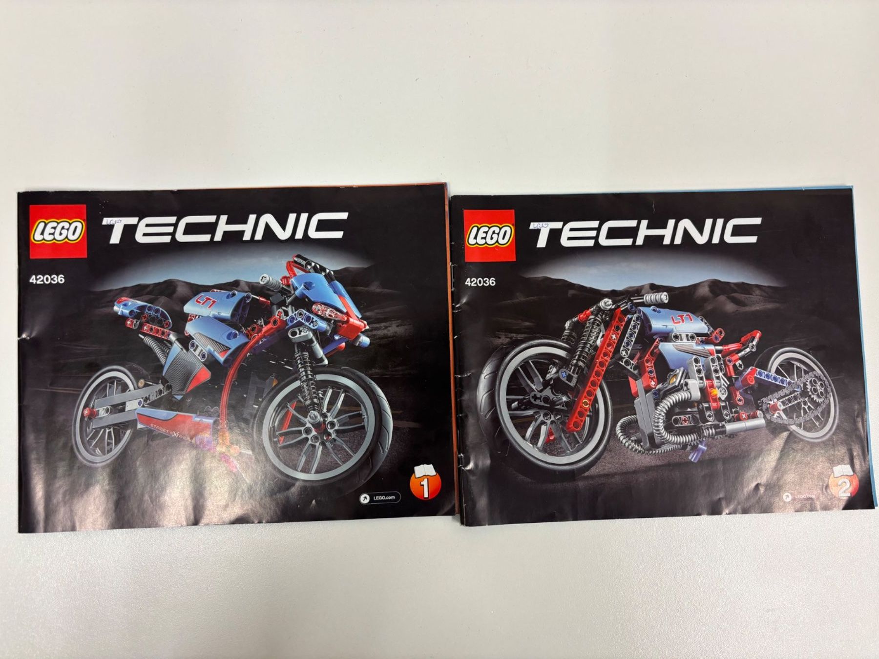 Technics Baukästen: LEGO Technic Rennmotorrad LT1 42036 – Gebraucht aus Bottmingen von Botbas 7