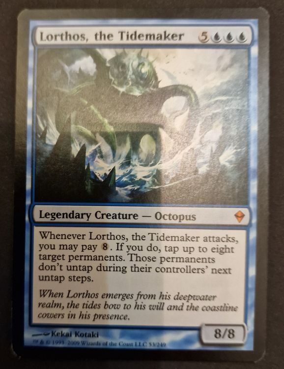 Lorthos, the Tidemaker, Magic the Gathering (Gebraucht) in Hochdorf für
