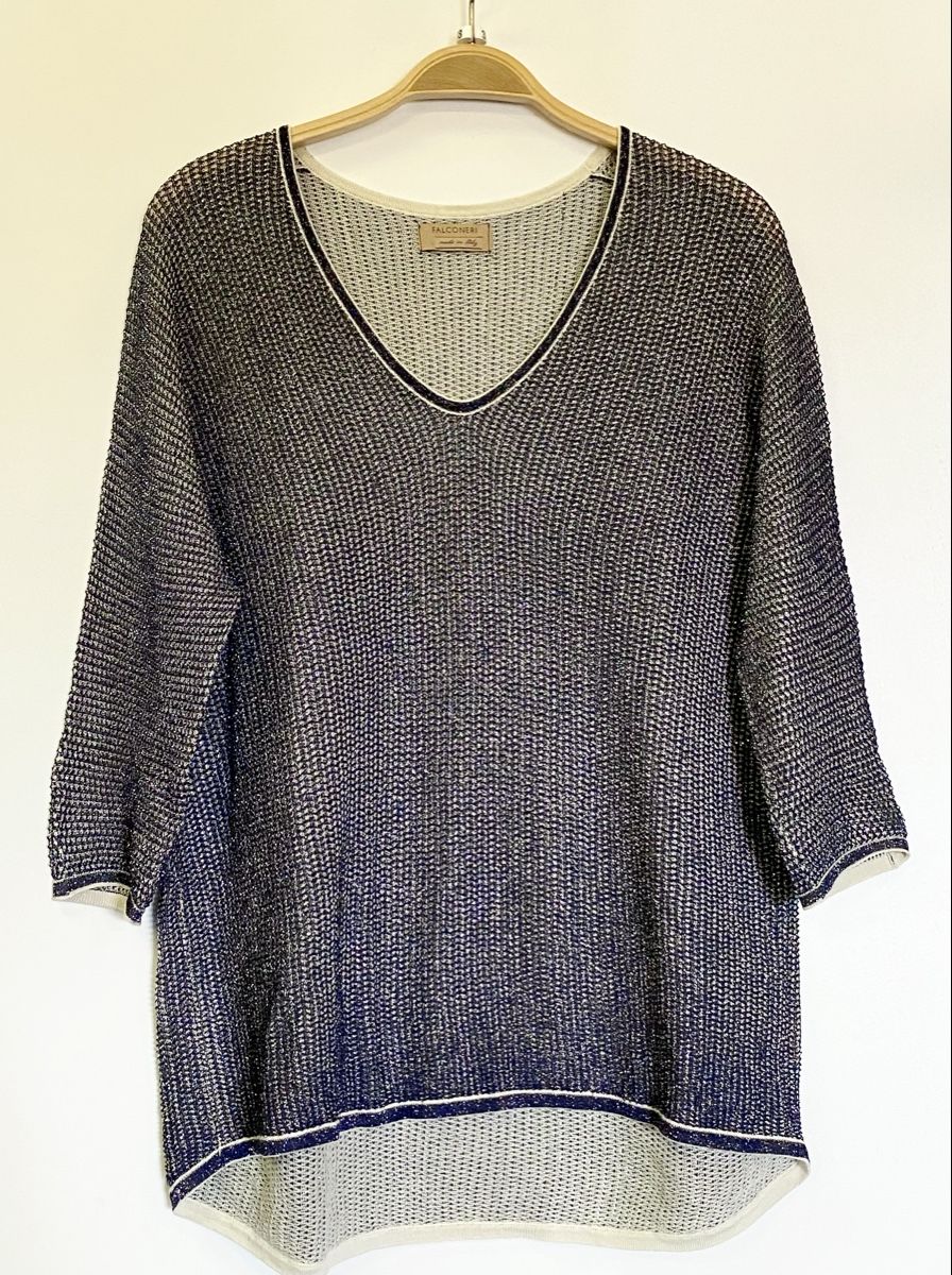 Falconeri Maglioni & Felpe: Falconeri Pullover dunkelblau S/M neu – Nuovo (secondo la descrizione) da Büron venduto da Coerner