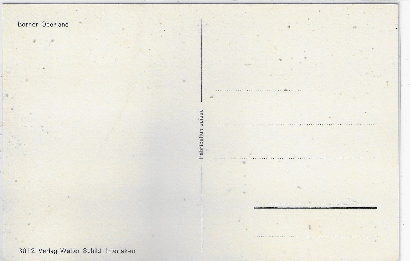 Cartoline postali: Interlaken - Panorama – Usato da Ettingen venduto da Kartenplanet 1