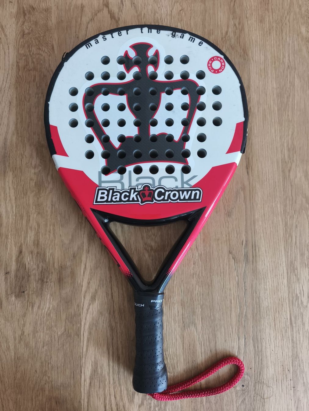Racchette: Black Crown Padel Racket - Piton Attack Plus – Usato da Zürich venduto da Crowsfeet