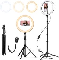 12 Selfie-Ringlicht 63 Ausziehbarem Stativ Selfie-Licht