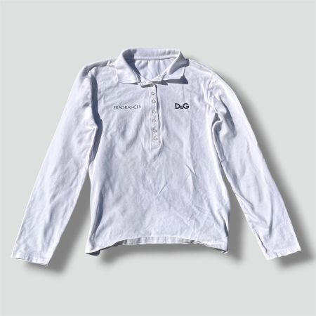 Dolce & Gabbana Fragrances women's polo t-shirt langarm y2k
