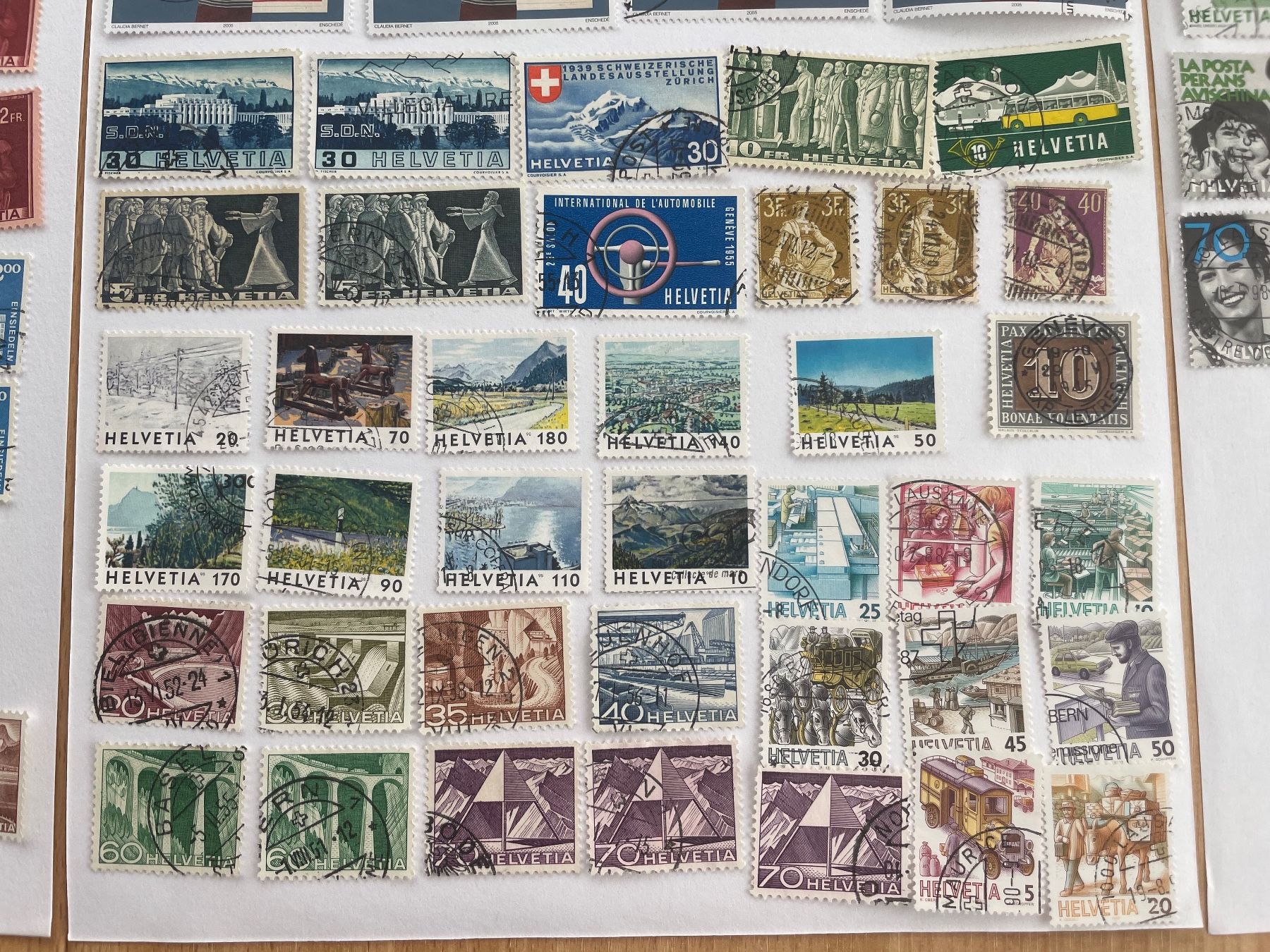 Alle Briefmarken: Belles oblitérations! – Gebraucht aus Sonceboz-Sombeval von Comment2 7
