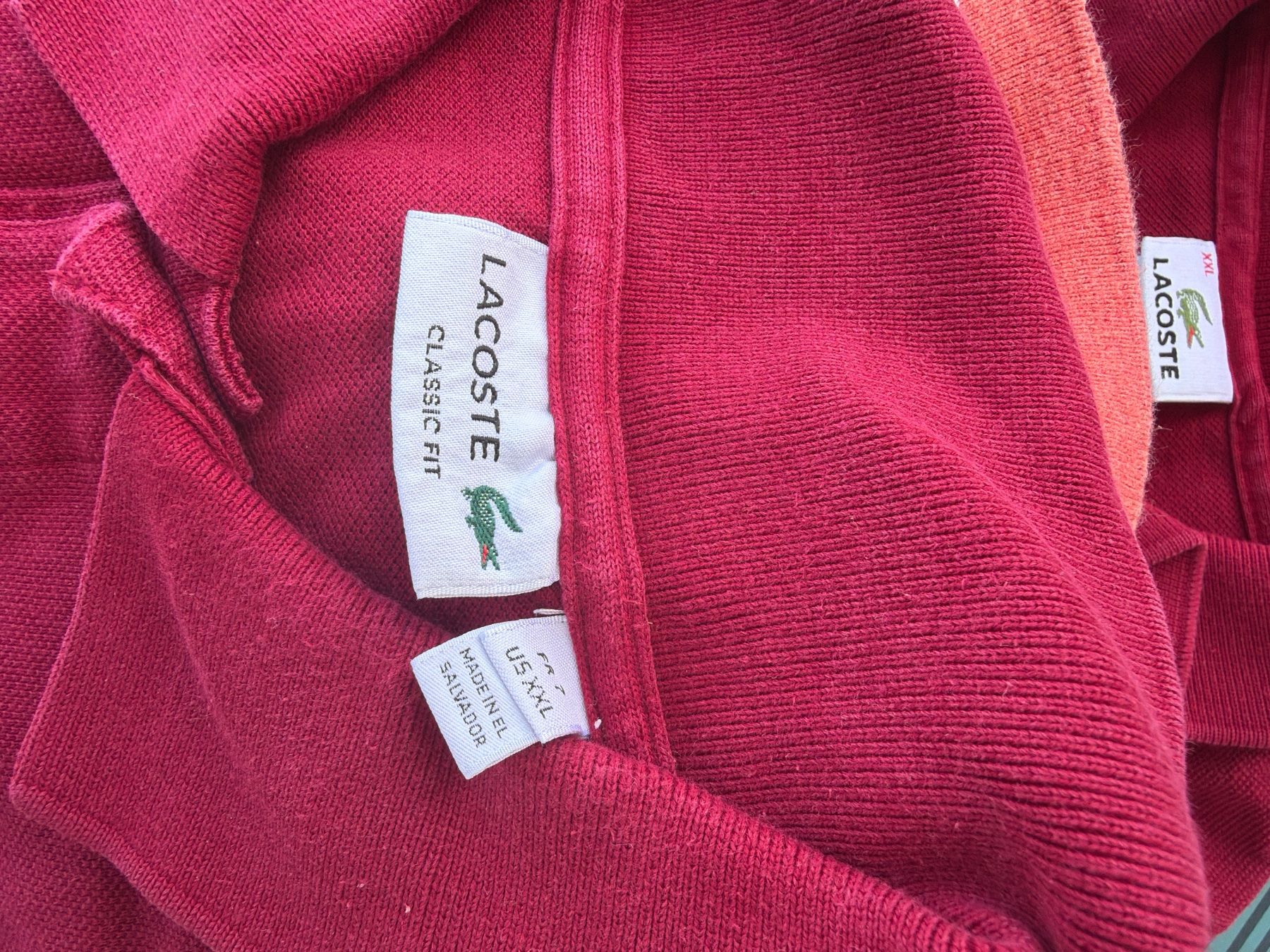 Lacoste Magliette Polo: Polo Lacoste Rouge - Taille XXL – Nuovo (secondo la descrizione) da Hauterive NE venduto da Leo_o 3