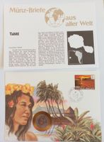 Münzbrief Tahiti 🇵🇫 1986