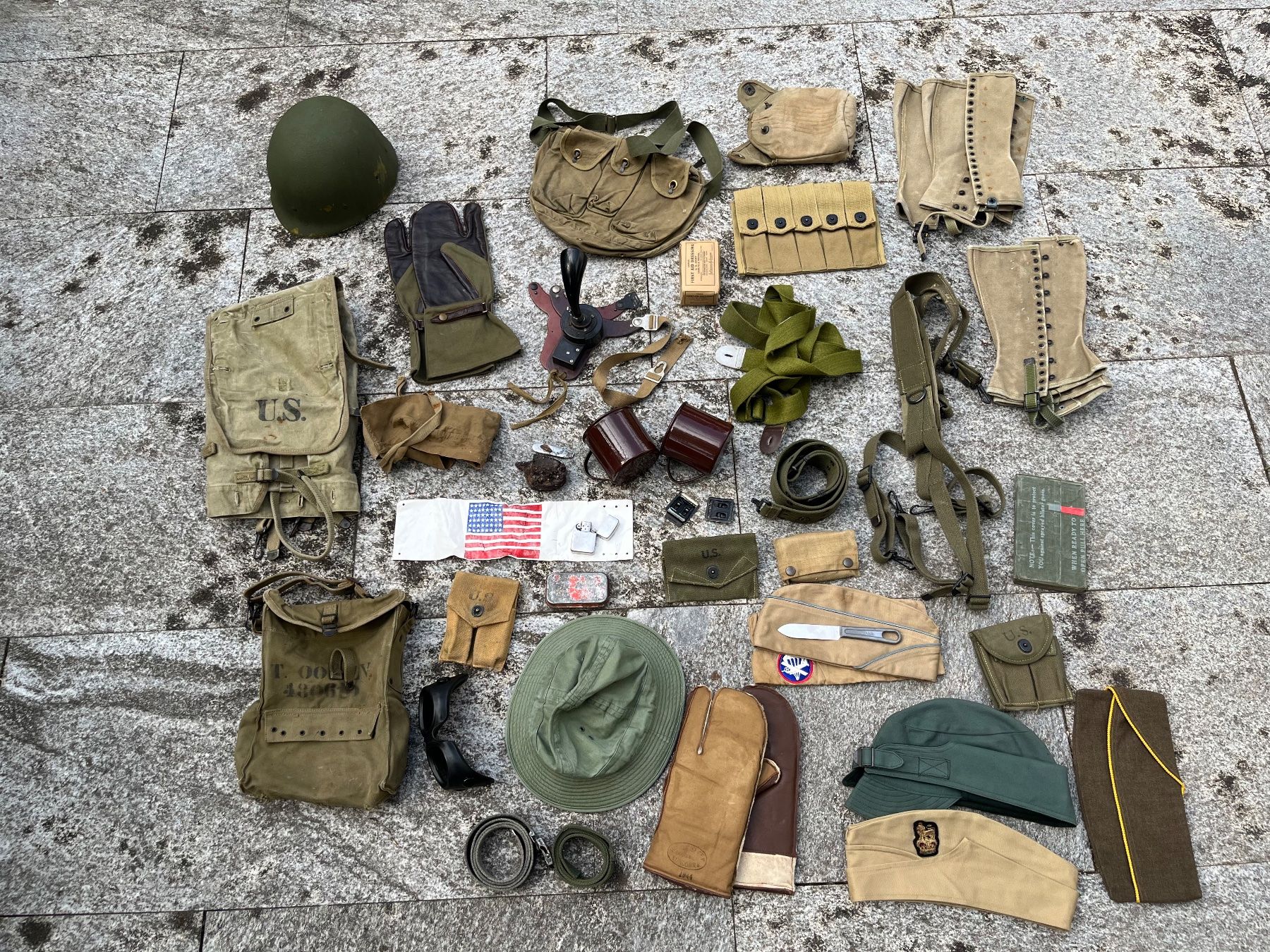 US Army Uniformes: Lot US Army WW2 – D'occasion à Bottmingen par Puffsack