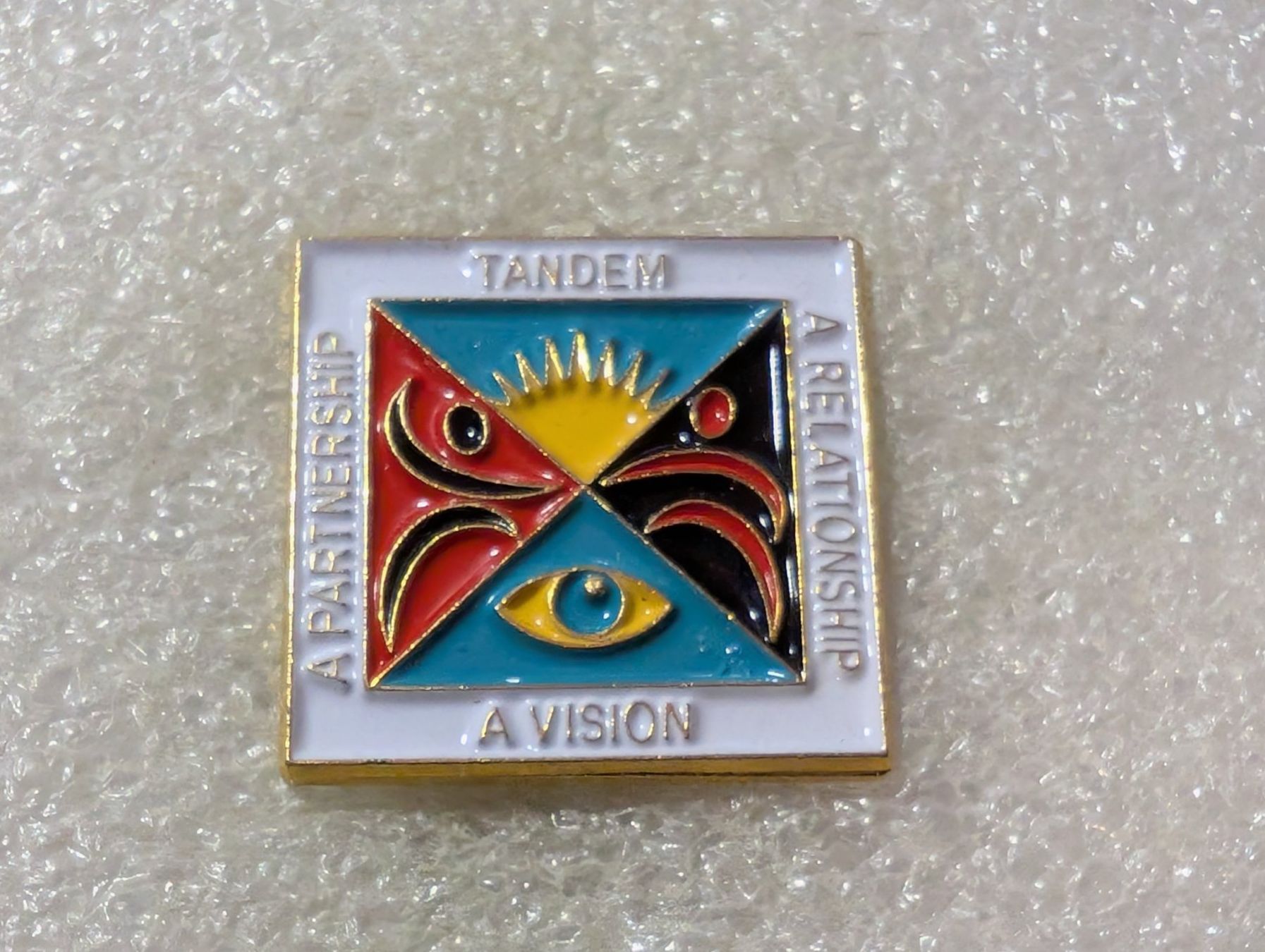 Placchette & Badge: Ansteckpin 107: Tandem – Usato da Oppligen venduto da Pin-Fall-Shop