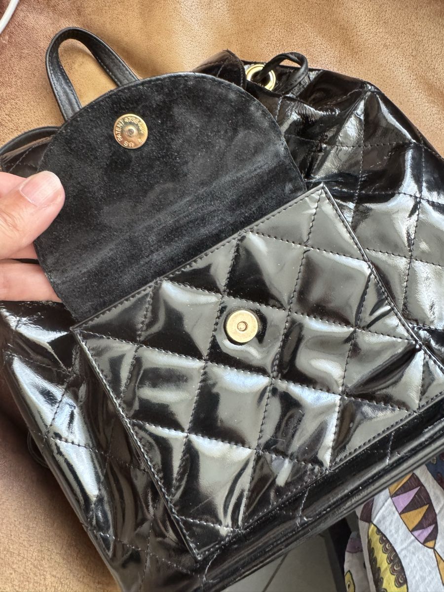 Zaini: Ledertasche Leder backpack Rücksack Richard handmade Leder – Usato da Obfelden venduto da cesarina10 4