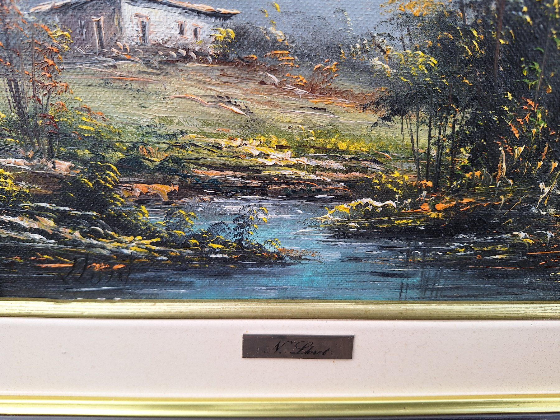 Tableaux: Nati Lloret - Ölbild Landschaft – D'occasion à Altstätten SG par GGsGameshop 3