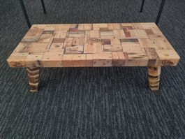 Einzigartiger Paletten-Couchtisch UNIKAT 120x60