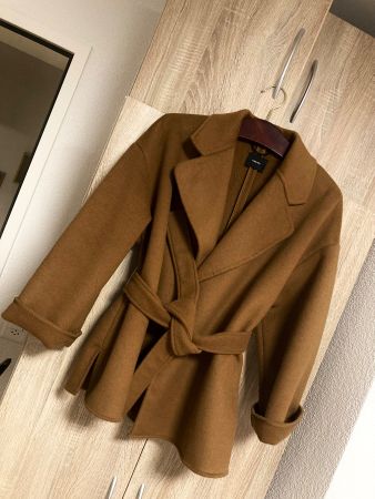Schicke Someday Kurzjacke S in einem Goldbraunton/Wolle/Poly