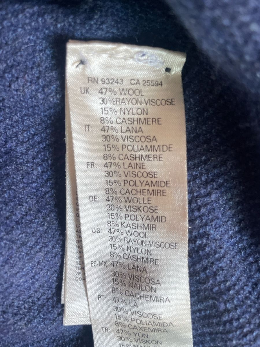 Diesel Maglioni & Felpe: Pull DIESEL bleu taille M – Usato da Pâquier-Montbarry venduto da mir_687p 2