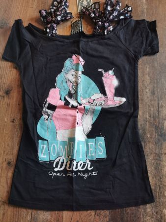 Toofast T-Shirt Zombies Diner *NEU* S M L
