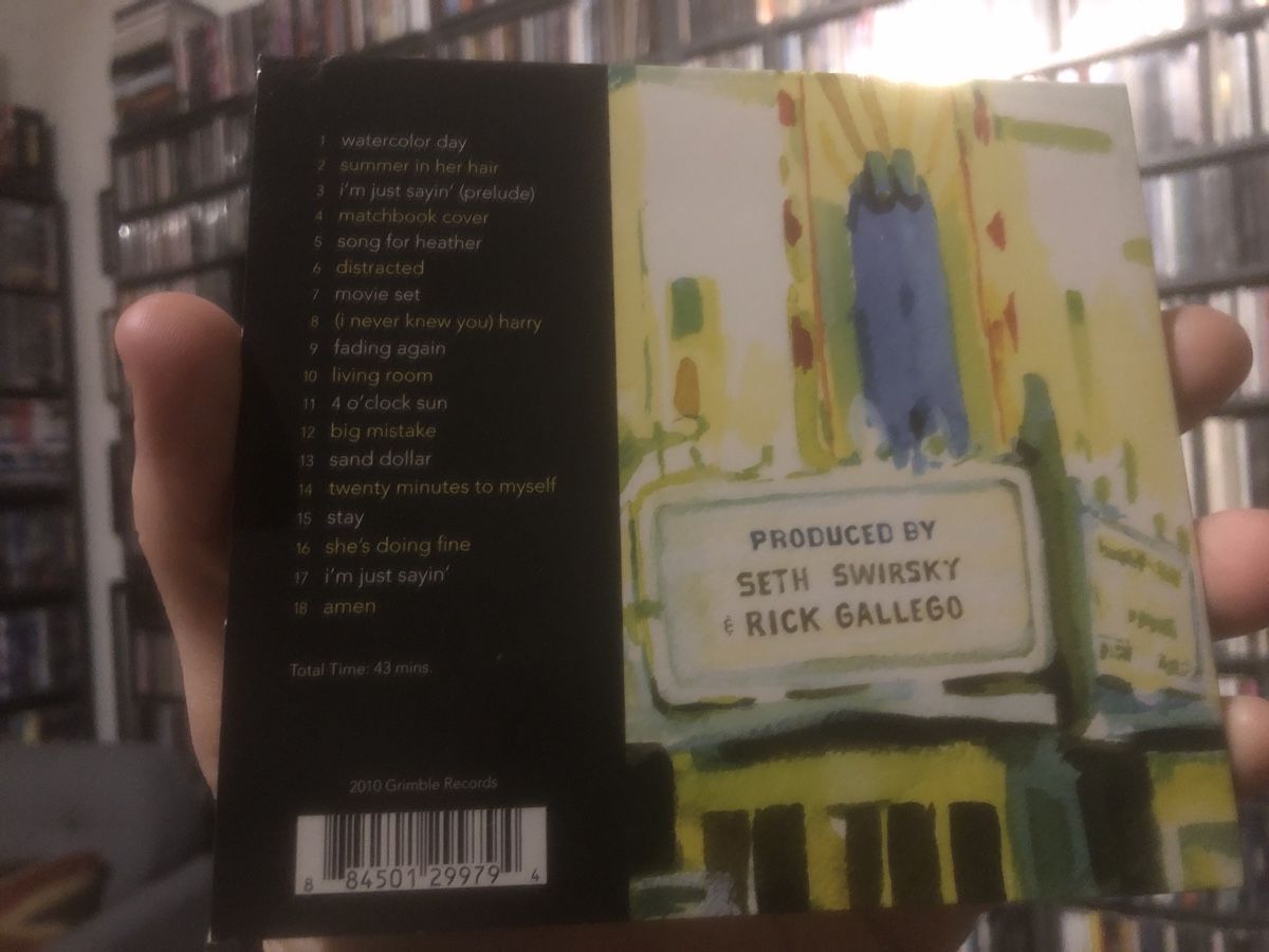 CD: Seth Swirsky - Watercolor Day - digipack cd – Nuovo (secondo la descrizione) da Lausanne venduto da fransadpop 1