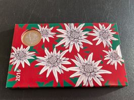 Münzsatz - Edelweiss 2016 (Stempelglanz)