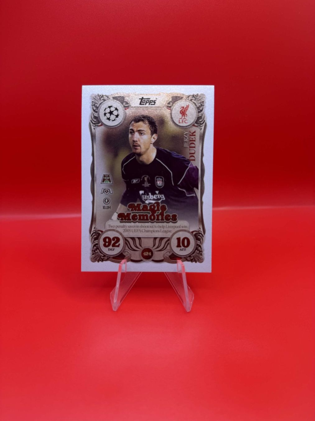 Topps Sammelbilder & Trading cards: Jerzy Dudek Match Attack – Neu (gemäss Beschreibung) aus Wil SG von V_V_TCG