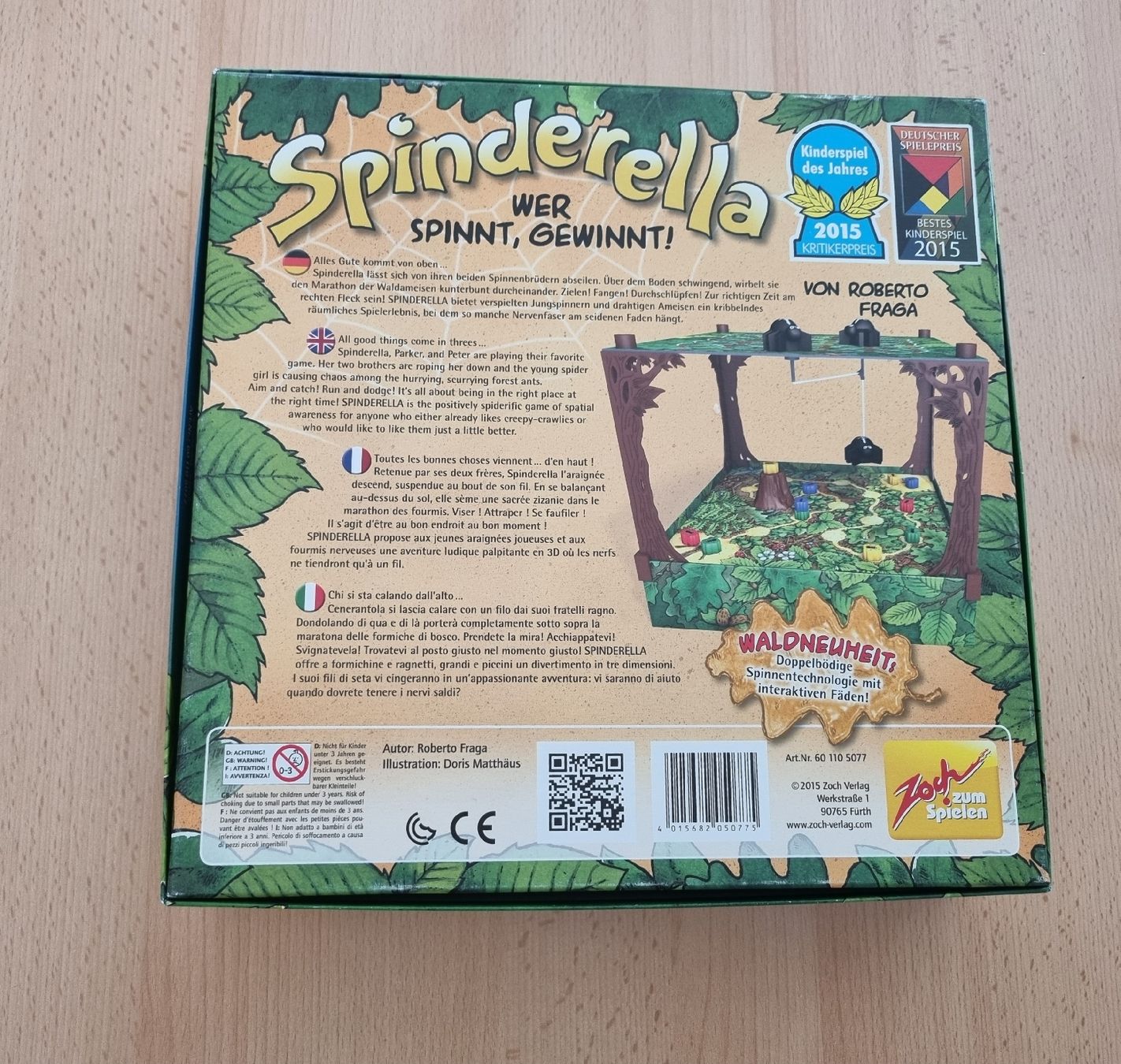 Ravensburger Spiele: Spinderella – Gebraucht aus St. Margrethen SG von SamusAran 1