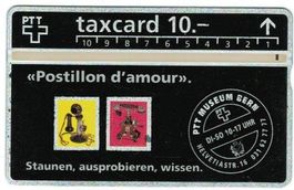 Taxcard P-22 Plattenfehler auf S022.b (roter Punkt)