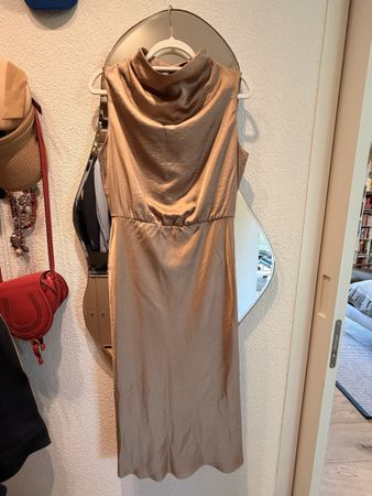 Solar London Dress - Size 38 - Champagne - Chic!