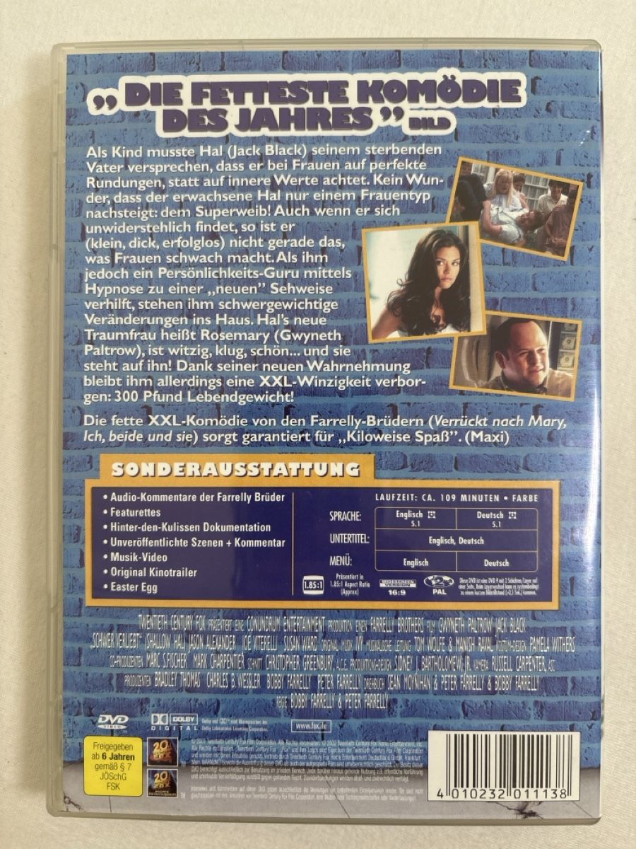 Tutti i DVDs: DVD - Schwer Verliebt – Usato da Walenstadt venduto da feh_t89n 1
