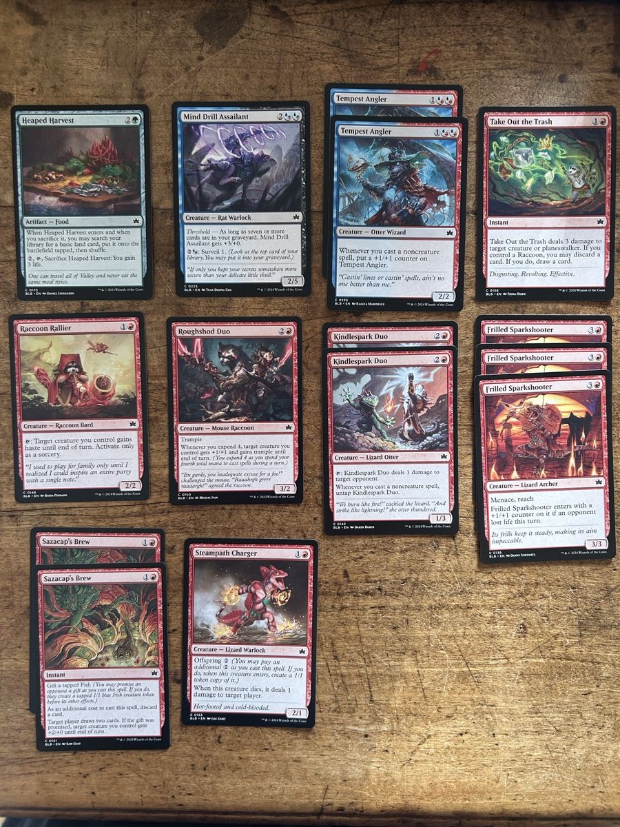 Magic The Gathering Carte collezionabili: Bloomburrow Magic the Gathering 58x common  – Nuovo (secondo la descrizione) da Lausanne venduto da SavaLilie 2