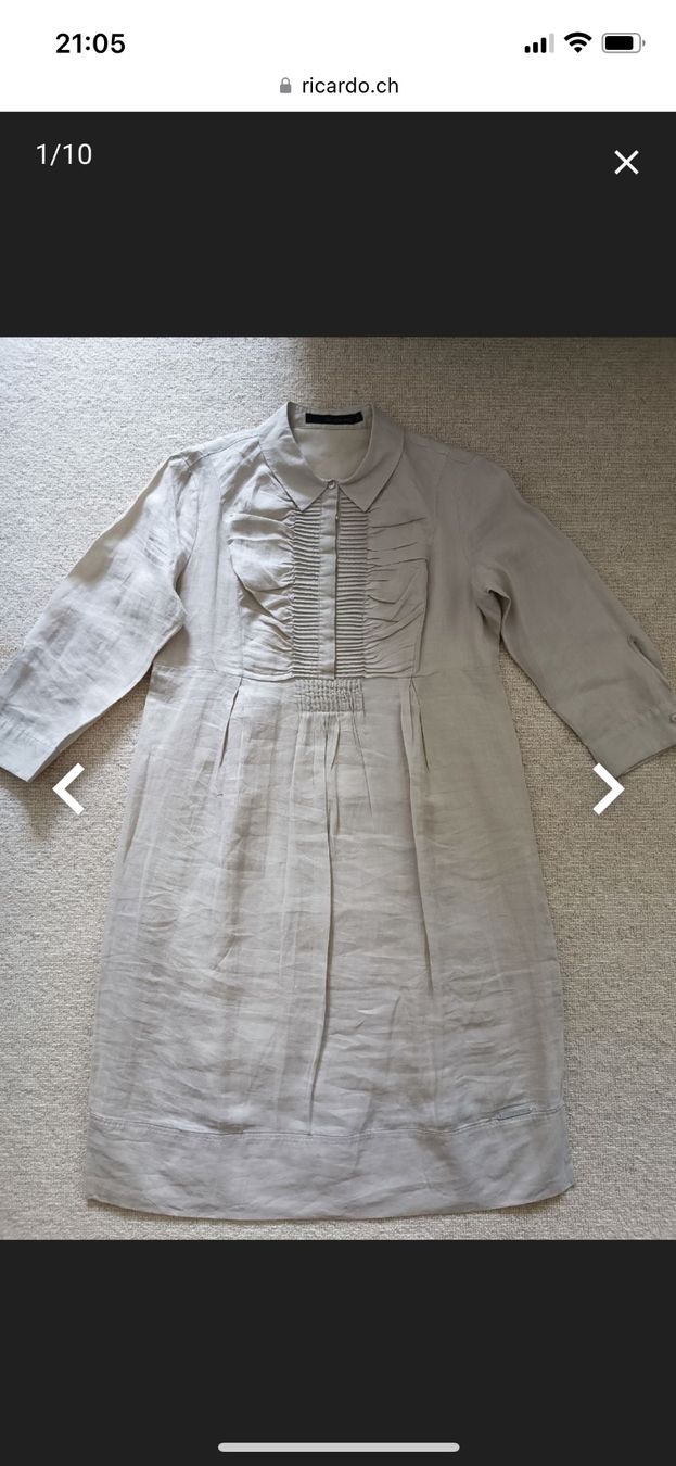 Calvin Klein Vestiti: Calvin Klein Kleid M, Leinen – Usato da Zürich venduto da iva_7658