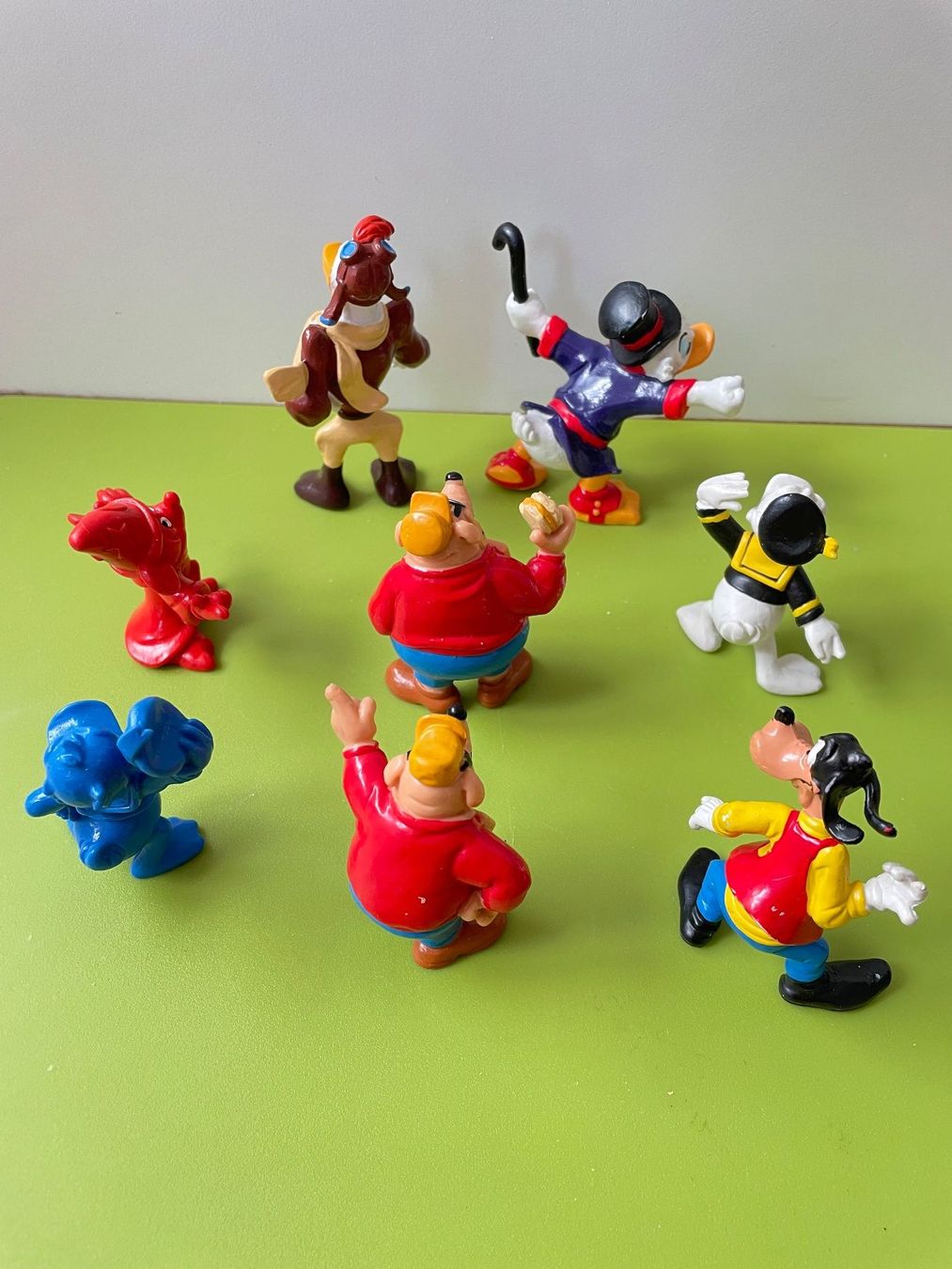 Disney Figuren: 8x 80er Disney Comic Figur Panzerknacker Quack Dagobert – Gebraucht aus Gossau SG von entwederoder 1