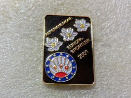 Ansteckpin 220: EVG Alpenanemone Europa Sportler