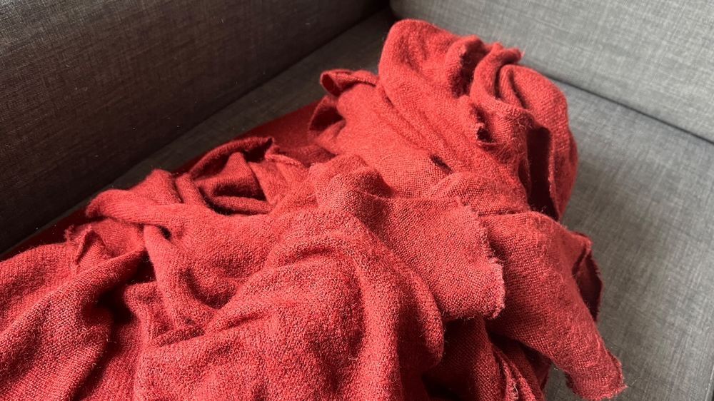 Tessuti: Stoff bordeauxrot , 150x800cm Weiches MAterial – Nuovo (secondo la descrizione) da Winterthur venduto da Anna_mari 4