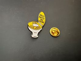 Witzigsr Pin "Toilette" - bezug zu Pins im Text🤩