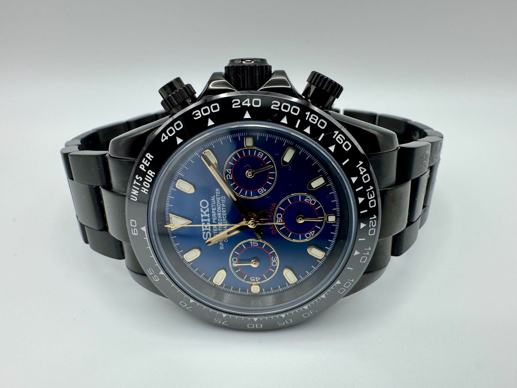 Orologi: Seitona Chronograph Midnight Black Edition – Nuovo e nell'imballaggio originale da Arnegg venduto da watch-shop 2