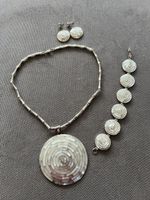 Silber schmuck Set Silber 950 mit Pearlmut