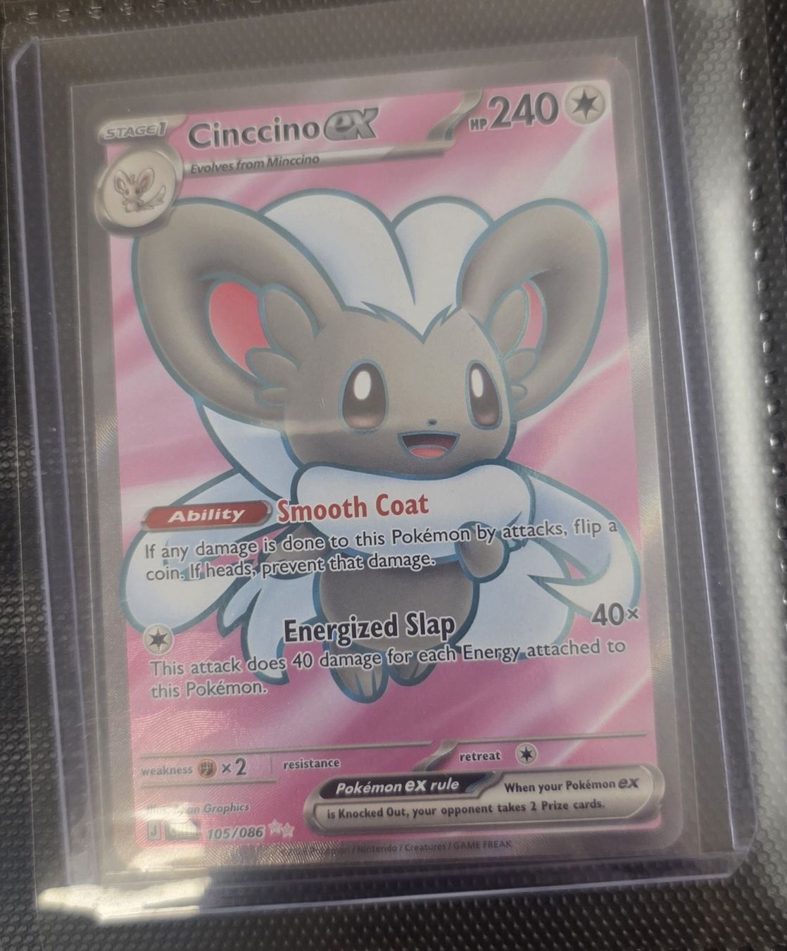Pokémon Carte collezionabili: Pokemon -  Cinccino EX / CRI 105/086  EN – Nuovo (secondo la descrizione) da Kreuzlingen venduto da Room_Shambles