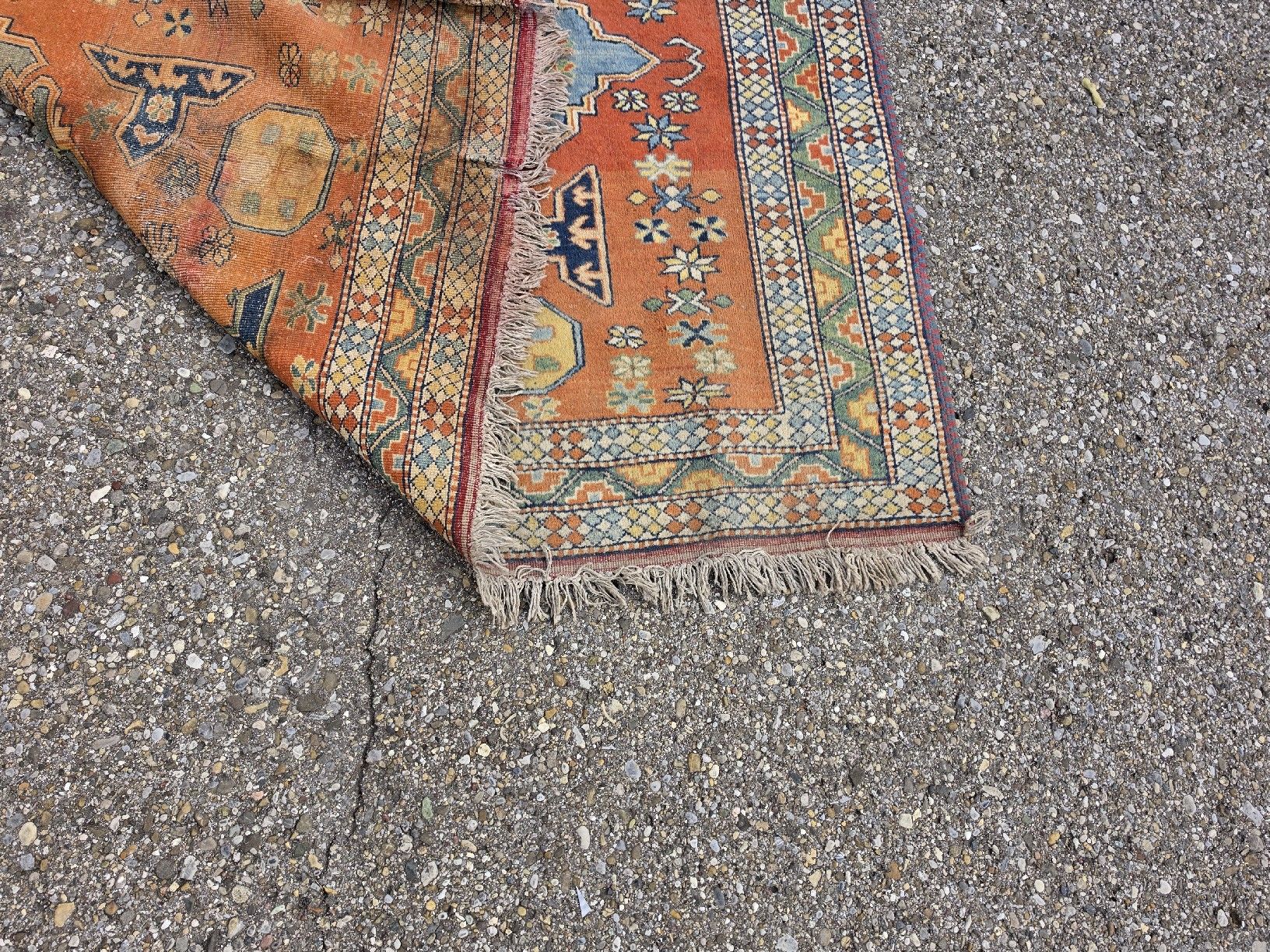 Tappeti: Orientteppich handgeknüpft rot blau  – Usato da Mettlen venduto da elios0888 8
