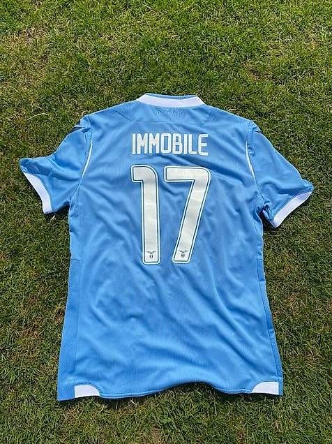 Leibchen & Hosen: Lazio Rom Trikot, C.Immobile, Gr. M – Gebraucht aus Nottwil von mit_7x97 1