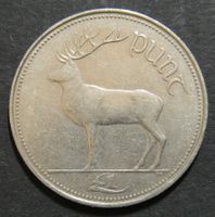 Irland Éire * 1 Punt Pound Pfund 1990 * Rothirsch